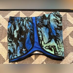 Nike Tempo Dri-Fit Printed Shorts 2X Plus Blue